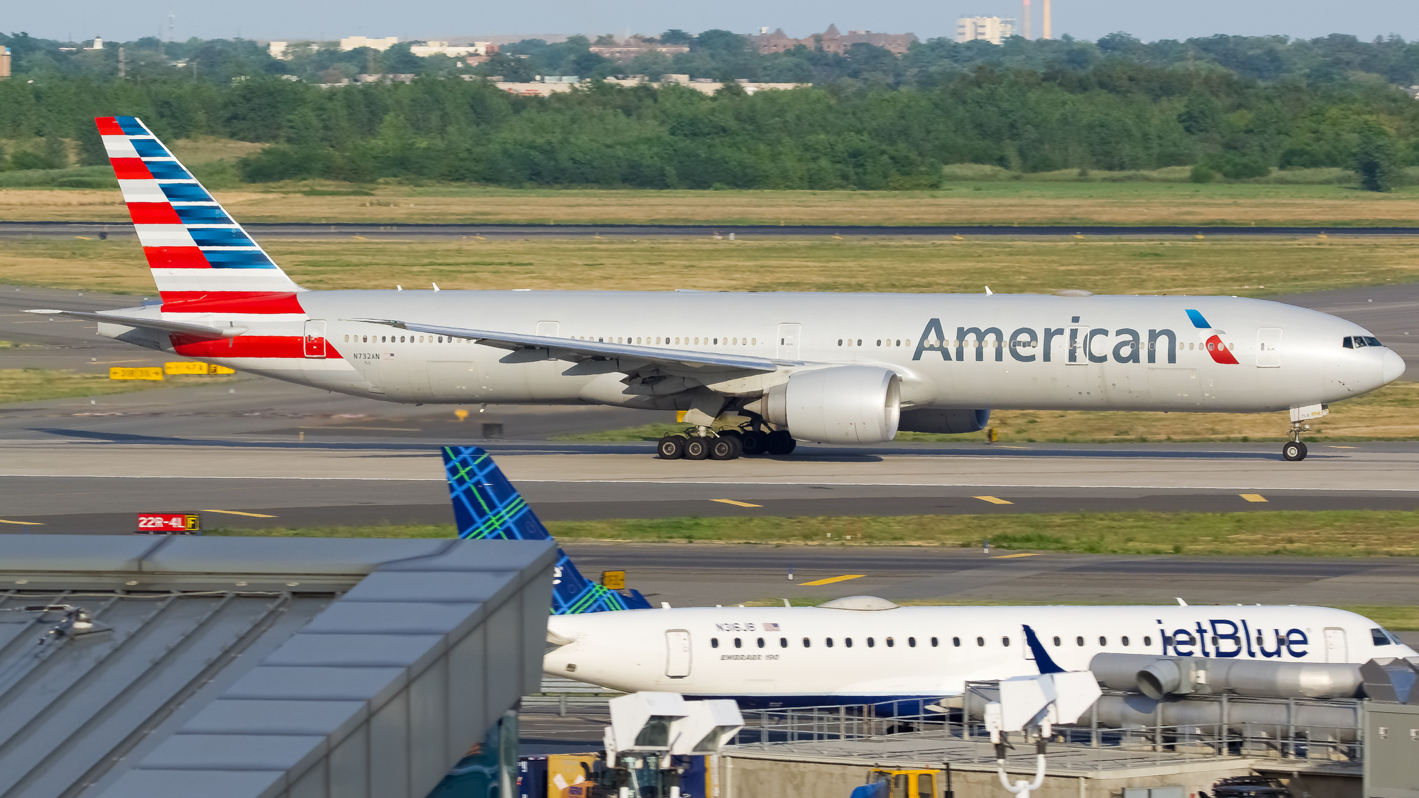 American Airlines and JetBlue 