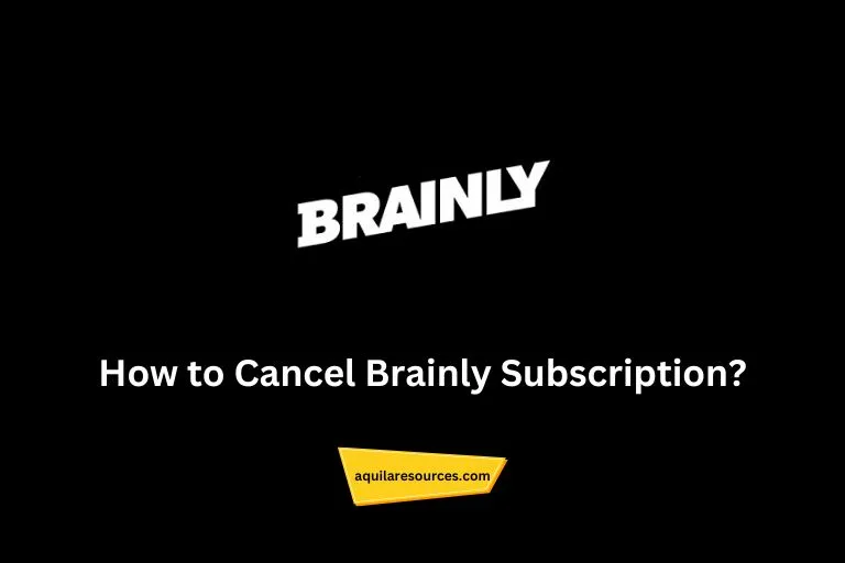 Cancel Brainly Subscription
