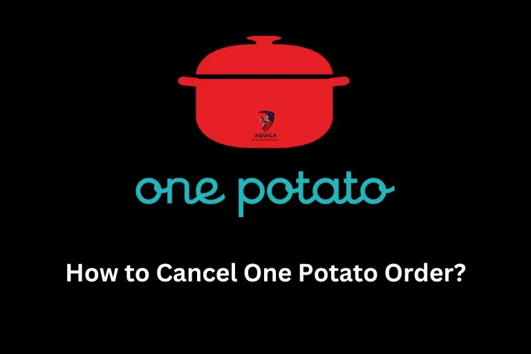 Cancel One Potato Order
