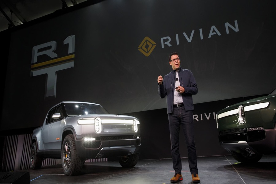 Us Electric-Car Startup Rivian Unveils Tesla Model Y Rival Next Year
