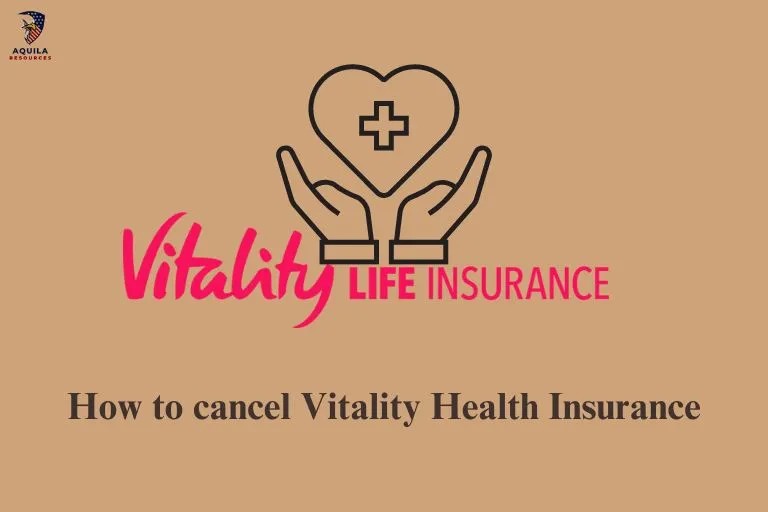 cancel Vitality Health Insurance
