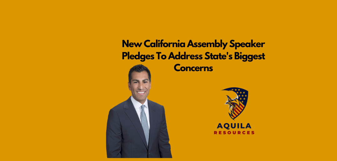 New California Assembly Speaker Pledges