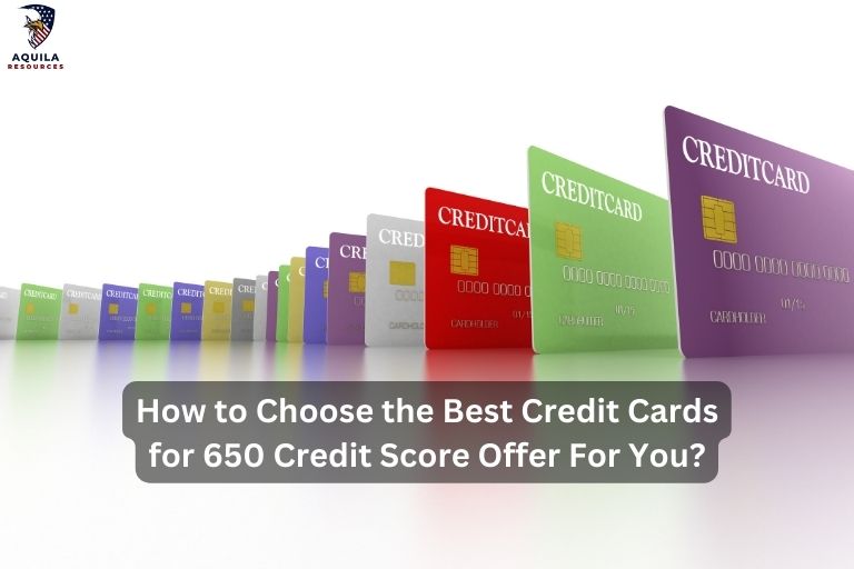 How to Choose the Best Credit Cards for 650 Credit Score Offer For You?