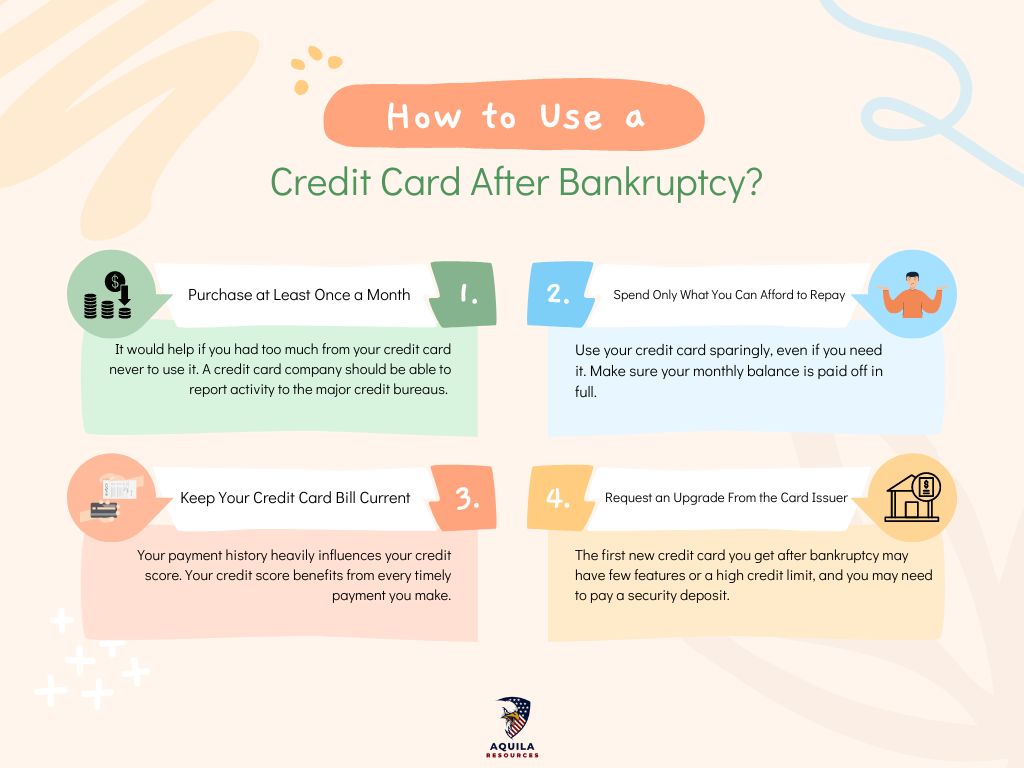 How to Use a Credit Card After Bankruptcy?