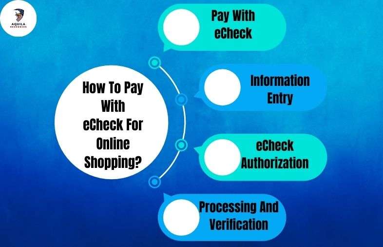 How To Pay With eCheck For Online Shopping